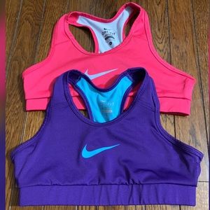 Youth Nike sports bra’s